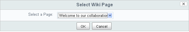 Select Wiki Page