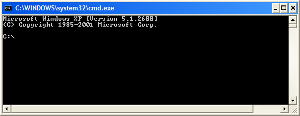 Command prompt dialog